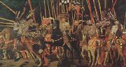 UCCELLO, Paolo Battle of San Romano (mk08) Norge oil painting reproduction